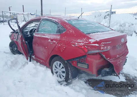 2021 Hyundai Accent Se из США, поврежденный, VIN 3KPC24A6XME143505